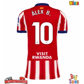 Atletico Madrid Alex Baena #10 Replica Home Stadium Shirt for Women 2026-27 Short Sleeve